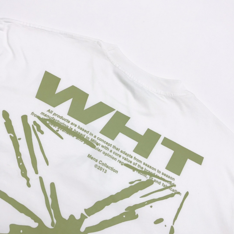 Футболка Off-White WHT Logo "White" фото № 2