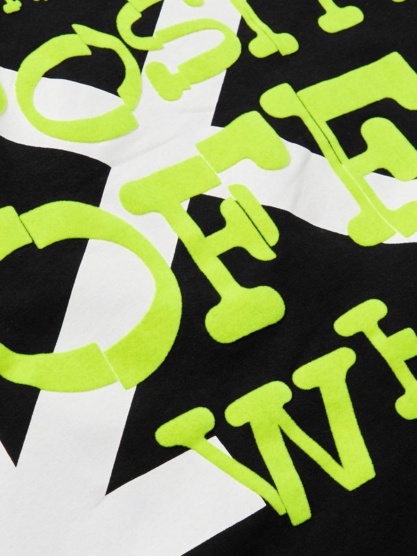 Футболка Off White Exactly The Opposite "Black" фото № 5