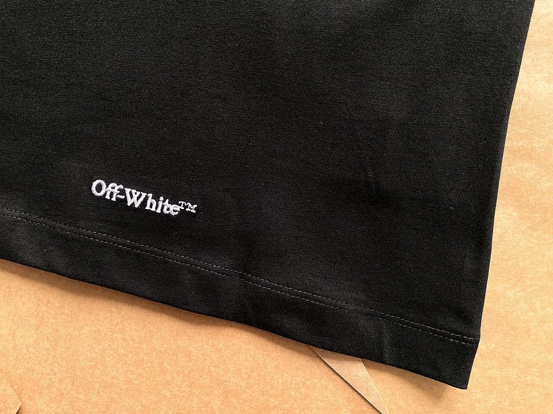 Футболка Off White Permanent Logo "Black" фото № 2