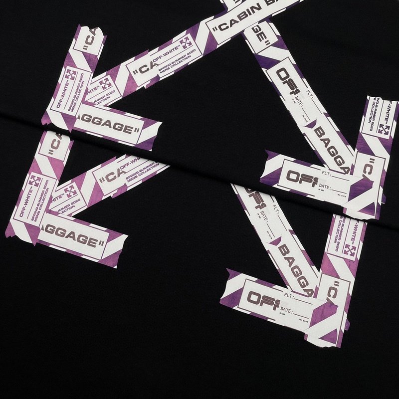 Футболка Off White Logo With The Inscription "Black" фото № 4