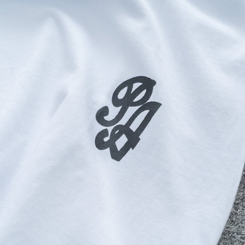 Футболка Palm Angels Monogrammed "White" фото № 6