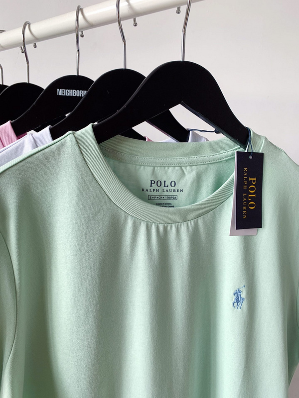 Футболка Polo With Logo Brand "Mint" фото № 4