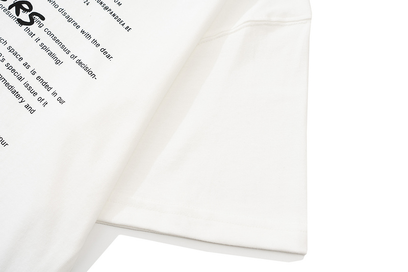 Футболка Raf Simons With Text And Picture "White" фото № 5