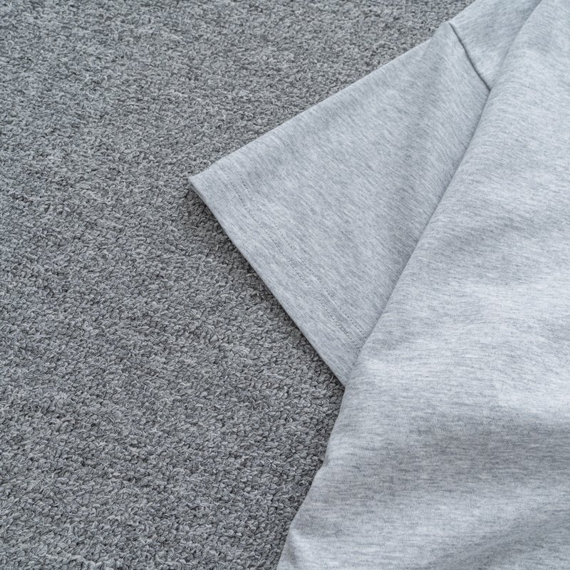 Футболка Ralph Lauren With Small Logo In The Center "Gray/White" фото № 3