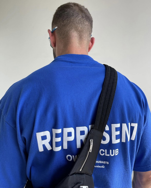 Футболка Represent Owners Club "Blue" фото № 7
