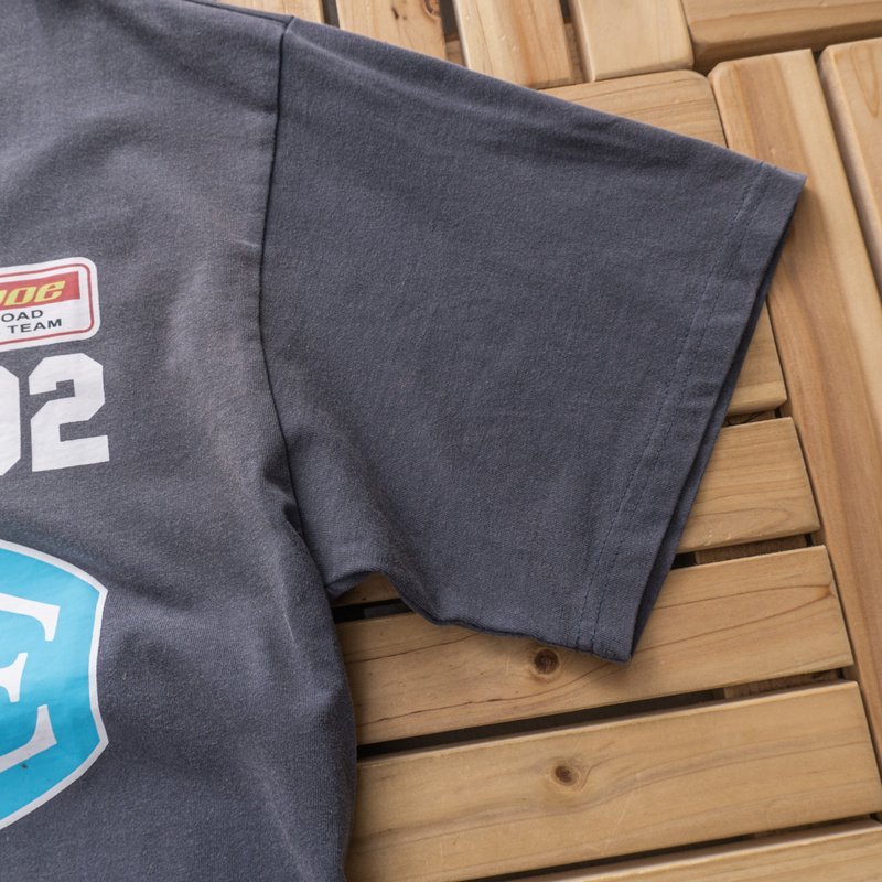 Футболка Rhude Front Inscription Raceway "Gray" фото № 4