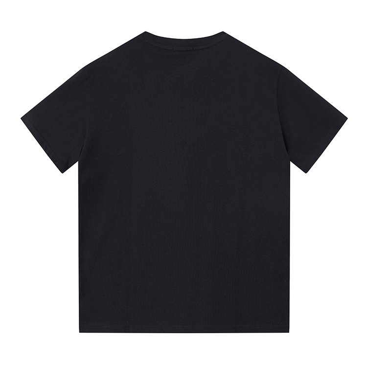 Футболка Saint Laurent Heart Print "Black" фото № 6