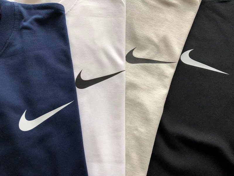 Футболка Stussy Nike Logo With Inscription Back "White" фото № 3