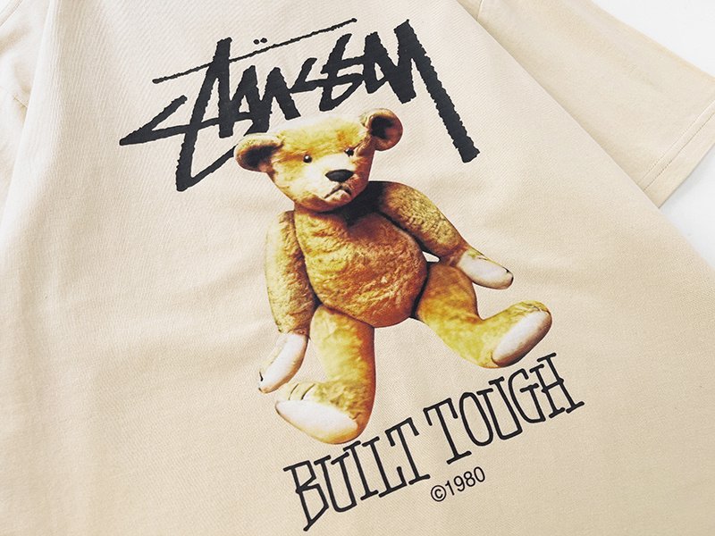 Футболка Stussy BuIlt Tough "Cream" фото № 2