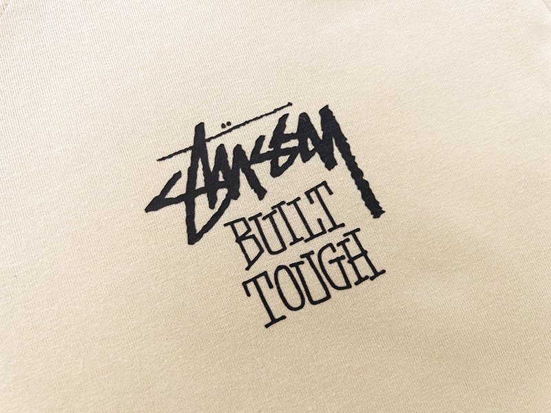 Футболка Stussy BuIlt Tough "Cream" фото № 6