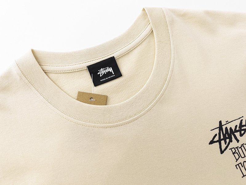 Футболка Stussy BuIlt Tough "Cream" фото № 5
