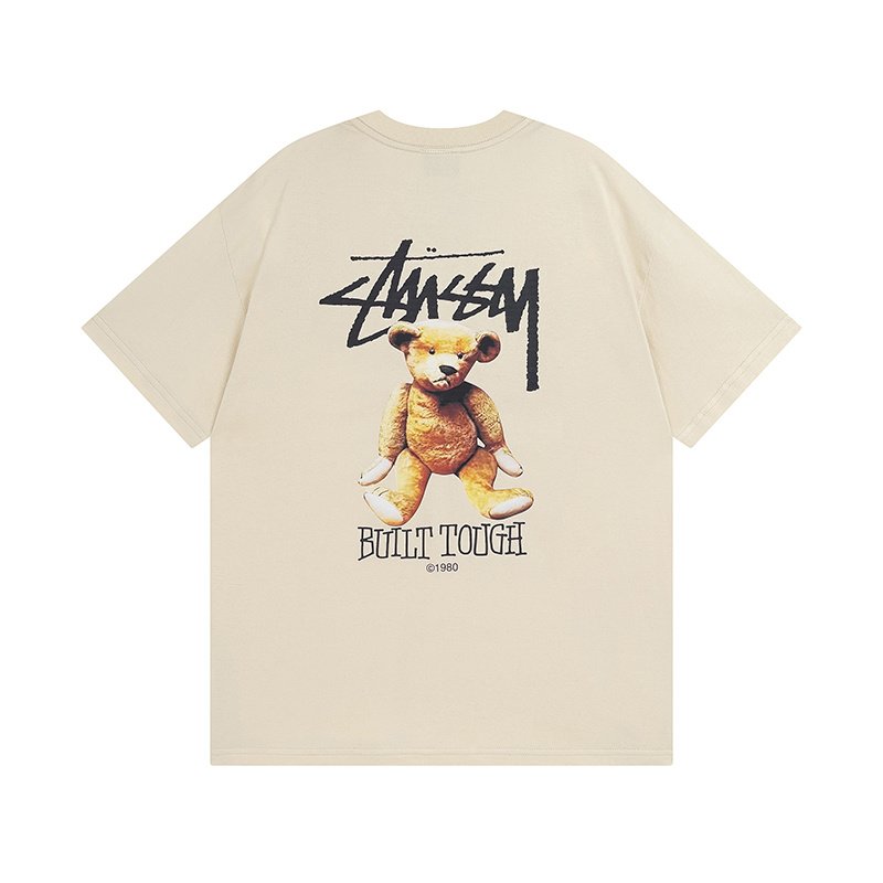 Футболка Stussy BuIlt Tough "Cream" фото № 3