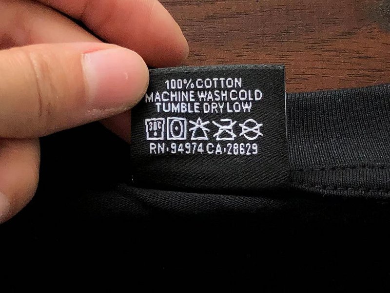 Футболка Stussy Playing Card Suits "Black" фото № 7