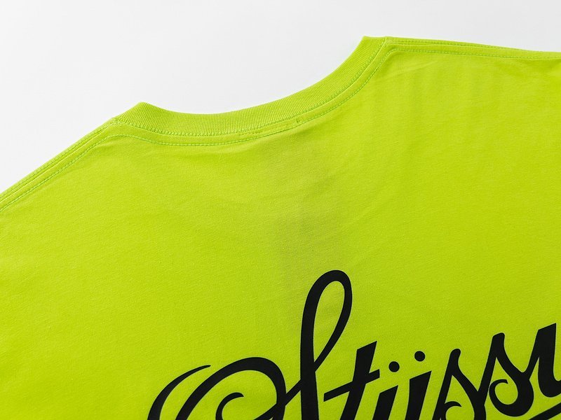 Футболка Stussy New York And Los Angeles And Tokyo "Green" фото № 4