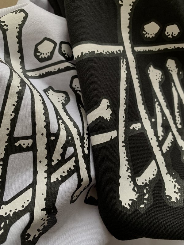 Футболка Stussy Bone Logo "White" фото № 2