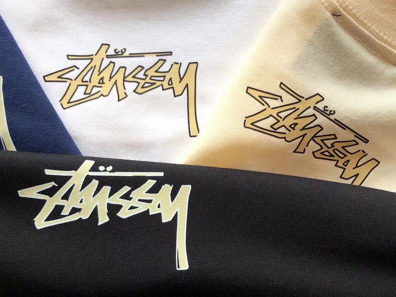 Футболка Stussy Sea Figures "Beige" фото № 3