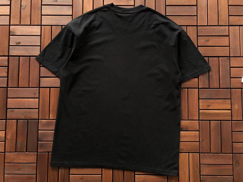 Футболка Stussy Man With Hockey Stick "Black" фото № 2