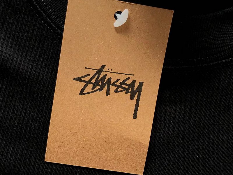 Футболка Stussy Man With Hockey Stick "Black" фото № 9