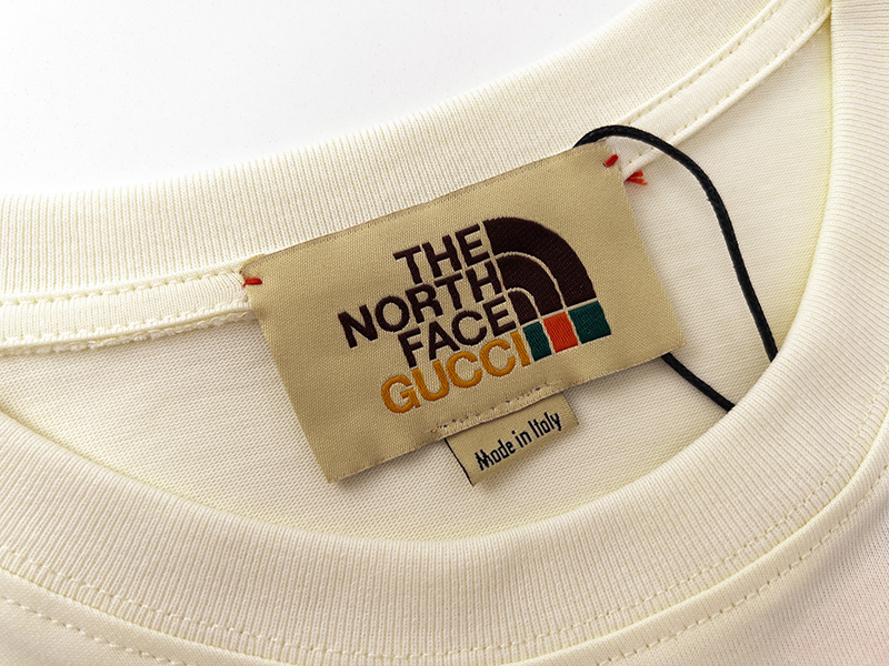 Футболка The North Face X Gucci Collaboration Of Brands "Cream" фото № 6