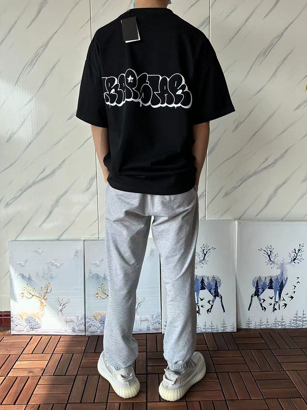 Футболка Trapstar Inscription From Rounded Letters With Star "Black" фото № 9