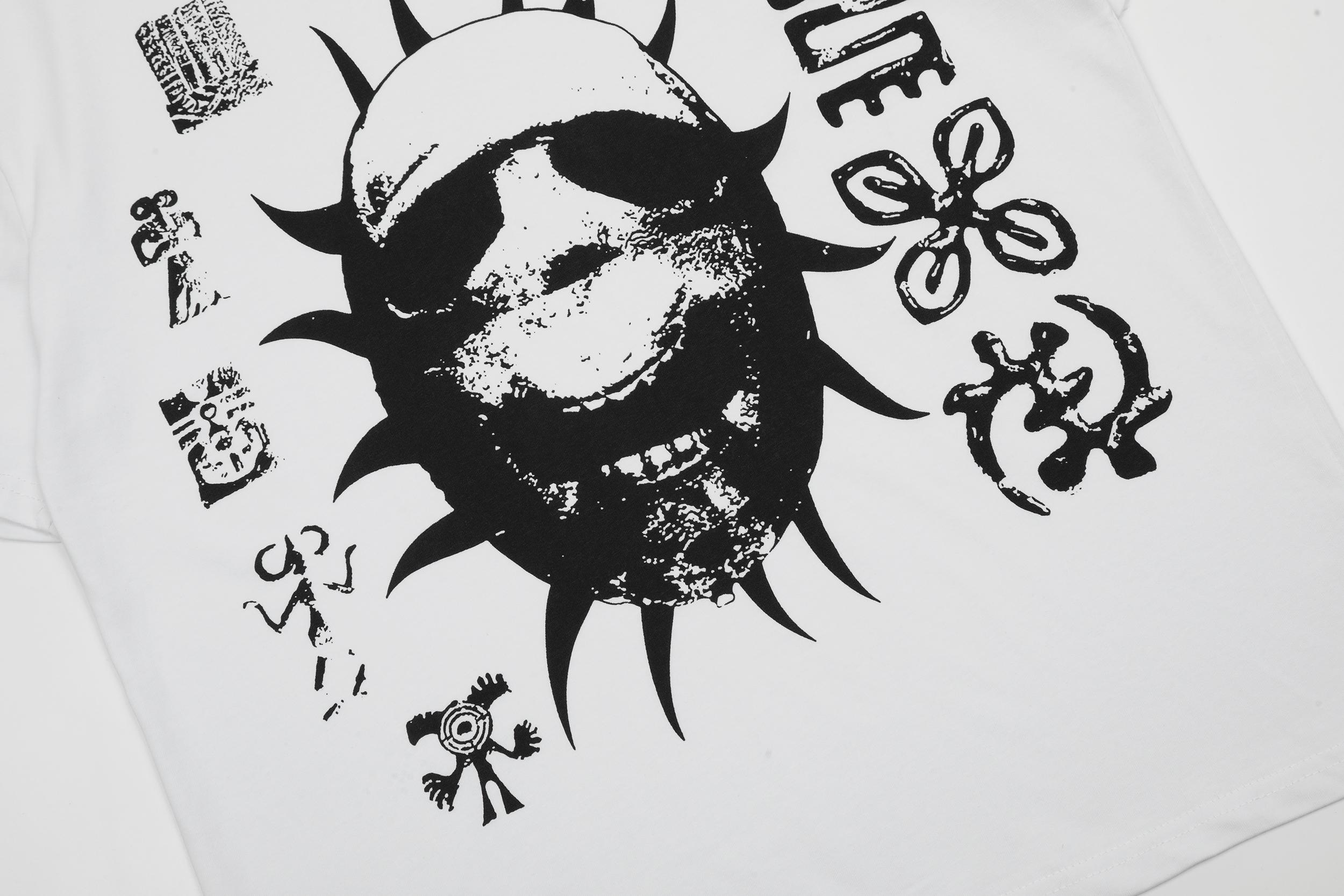 Футболка Cactus Jack Travis Scott Utopia Mask "White" фото № 7