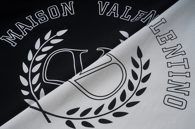 Футболка Valentino Brand Name Logo "White" фото № 3