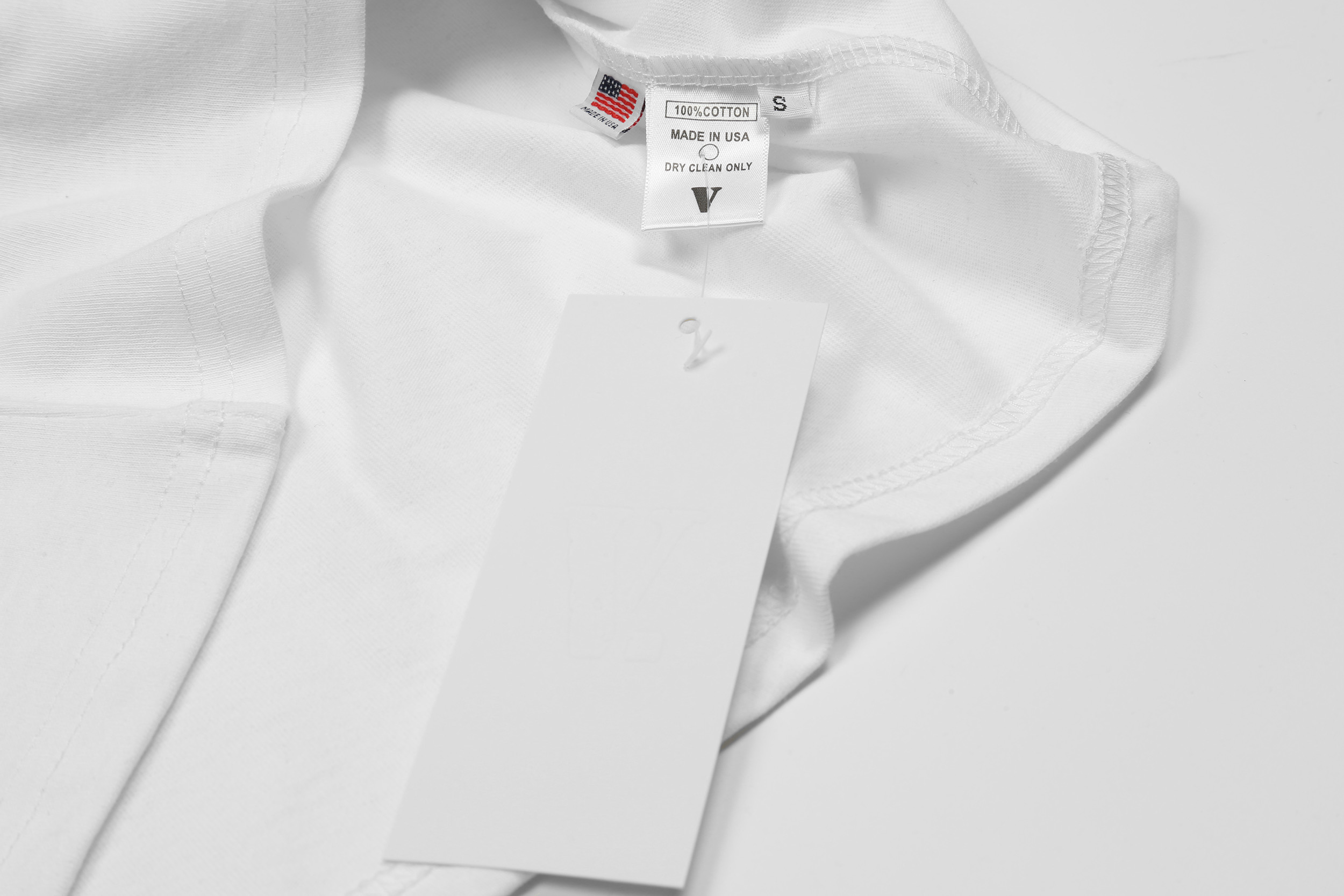 Футболка Vlone Devil on Fire "White" фото № 5