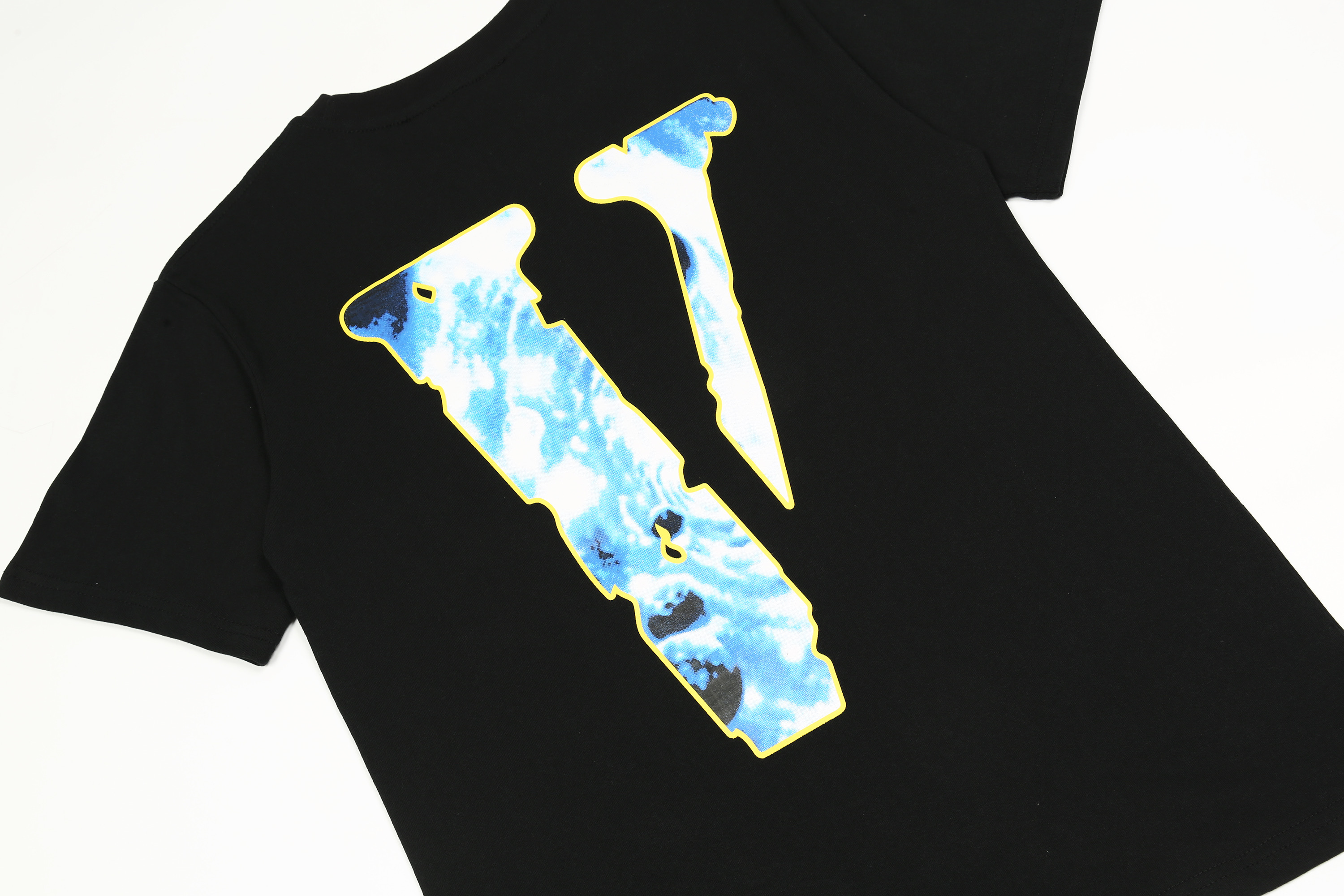 Футболка Vlone Night Gangsters "Black" фото № 6