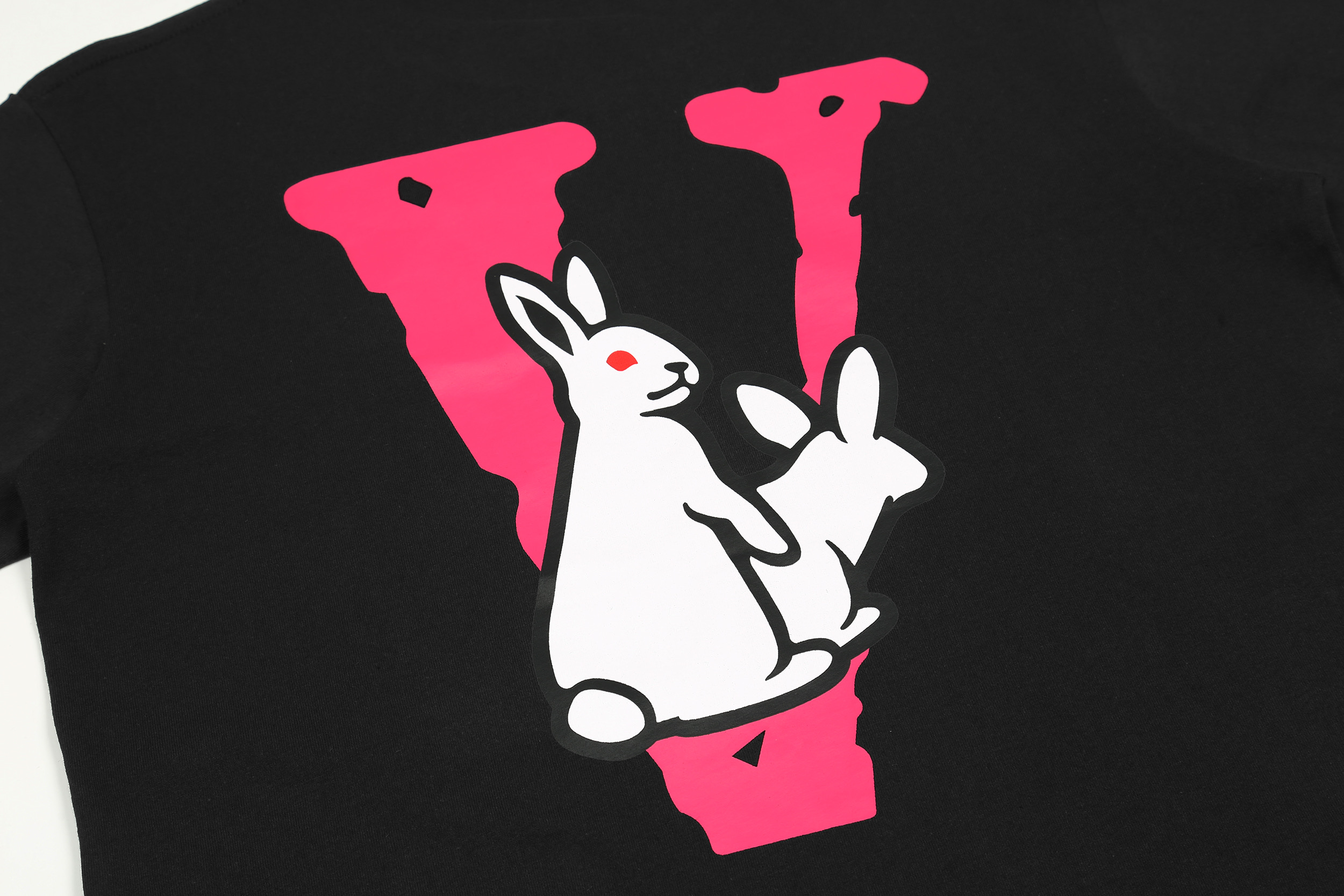 Футболка Vlone Rabbit’s Love "Black" фото № 4