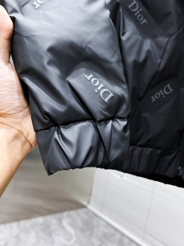 Пуховик Christian Dior Logos "Black" фото № 8