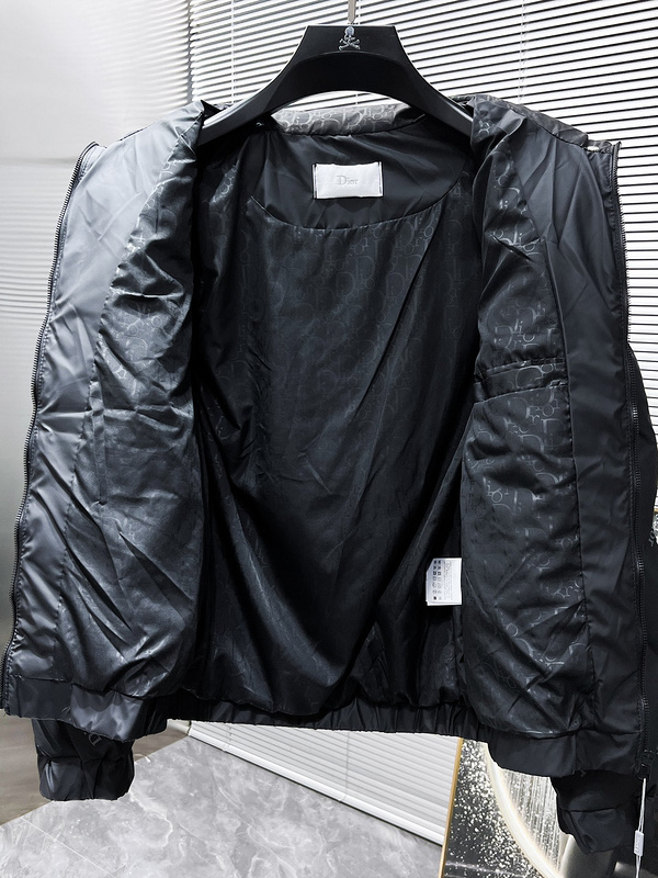 Пуховик Christian Dior Logos "Black" фото № 3