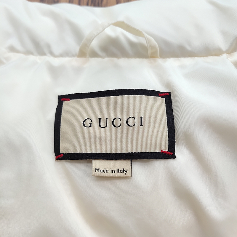 Пуховик Gucci Stripes "White" фото № 3