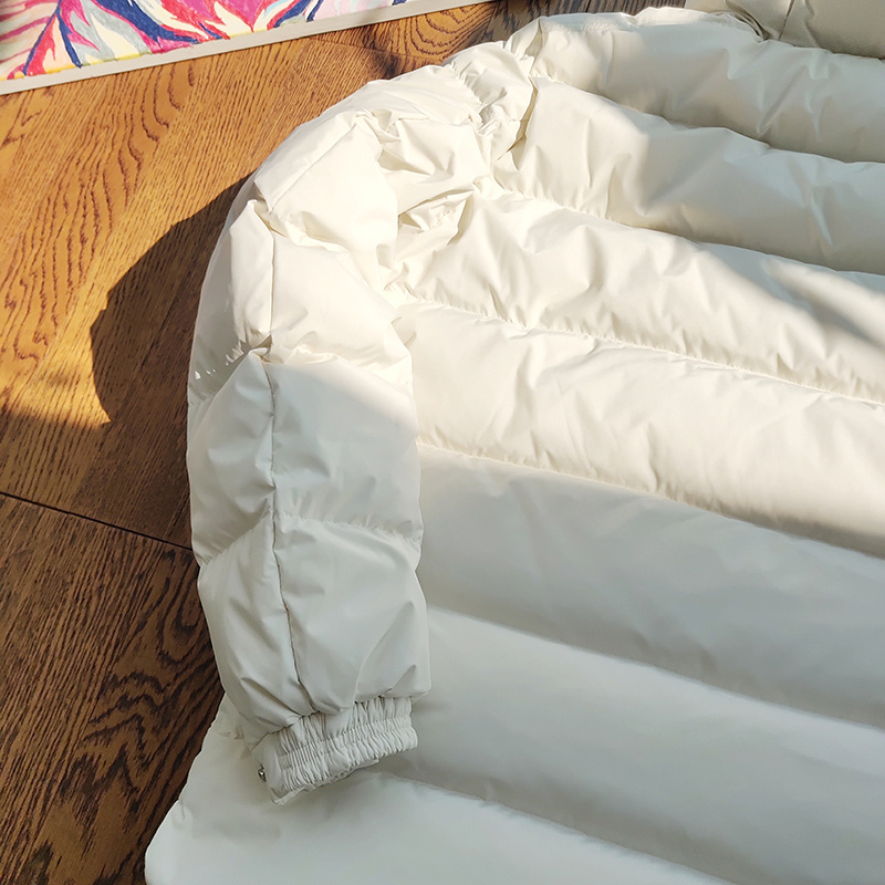 Пуховик Moncler Warm "White" фото № 7