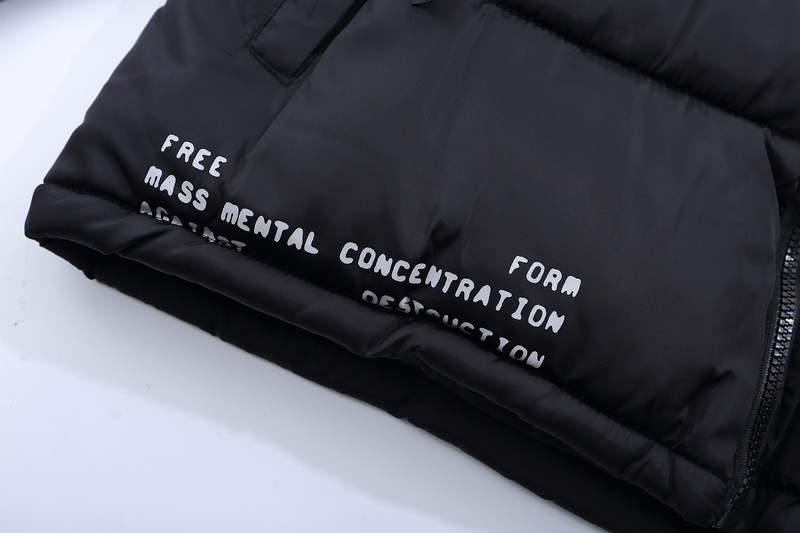 Пуховик The North Face Spiral Text "Black" фото № 4