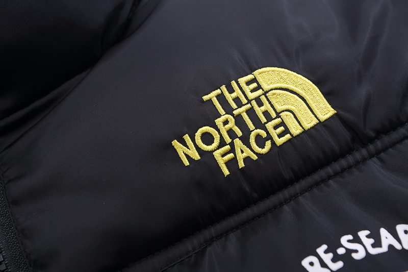 Пуховик The North Face Spiral Text "Black" фото № 5