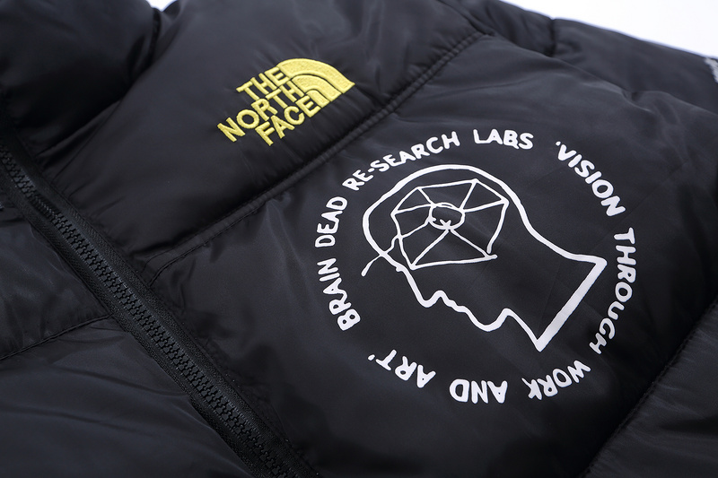 Пуховик The North Face Spiral Text "Black" фото № 6