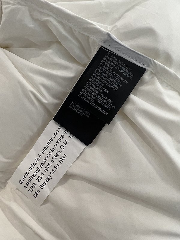 Пуховик North Face Front Zip Style "White" фото № 4