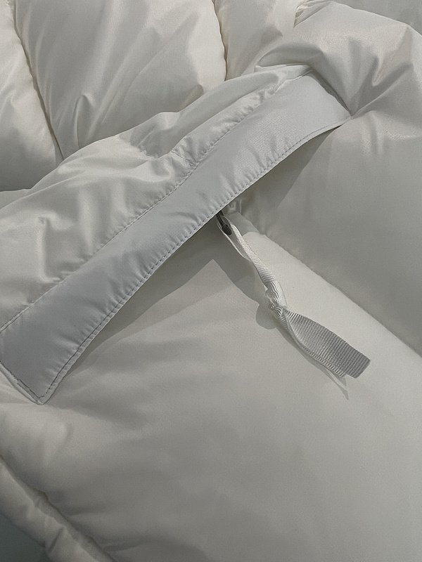 Пуховик North Face Front Zip Style "White" фото № 5