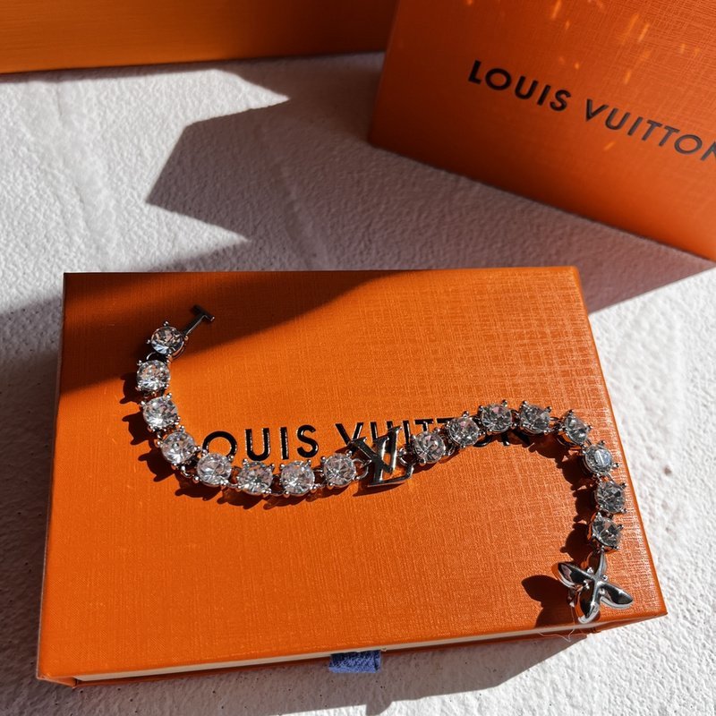 Браслет Louis Vuitton With Precious Stones "Silver" фото № 2