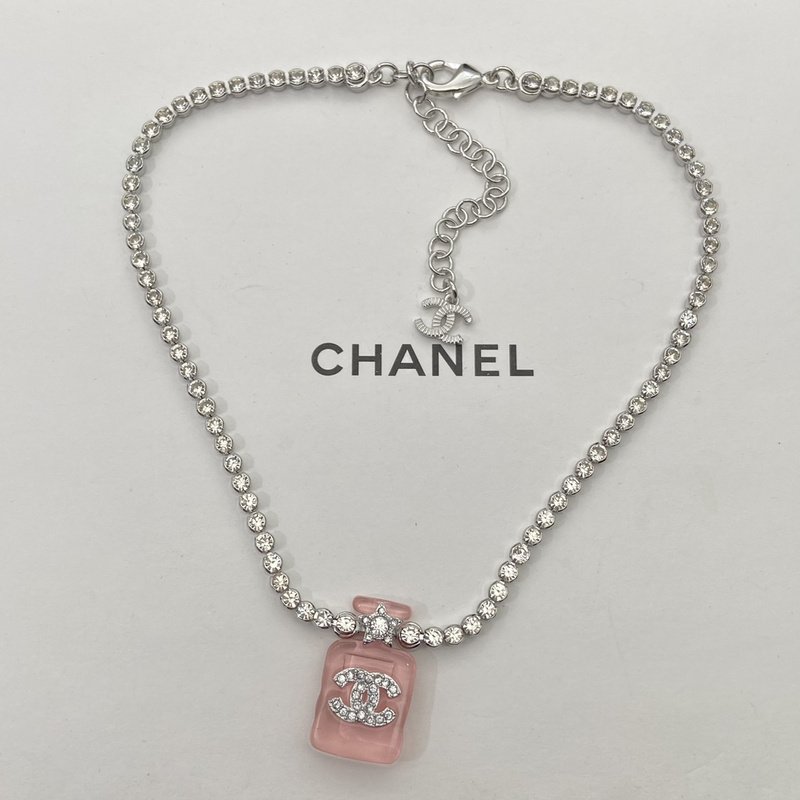 Подвеска Chanel Logo Symbol Inside Rectangle "Pink" фото № 2