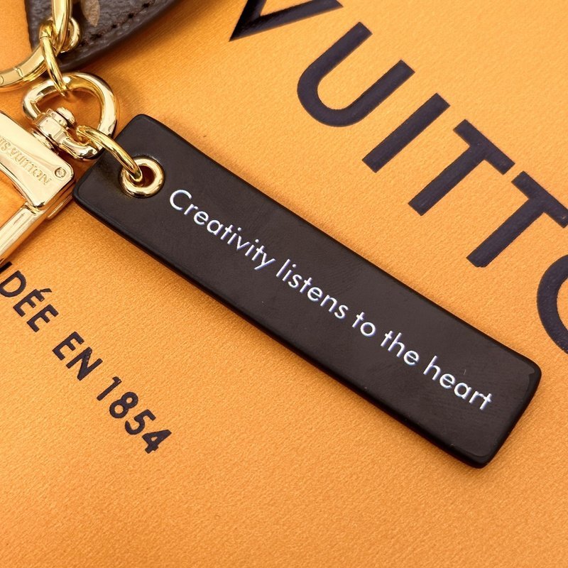 Брелок Louis Vuitton Shaped Like Ears "Deep-brown" фото № 3