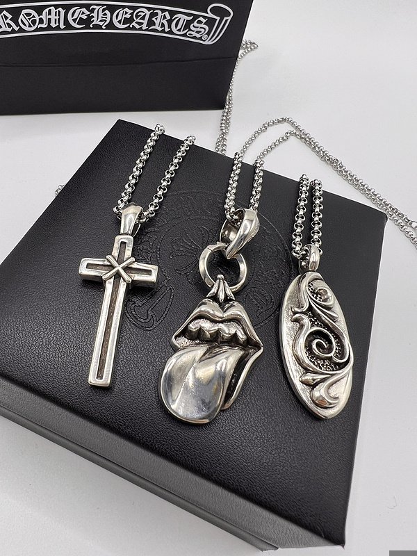 Подвеска Chrome Hearts Pendant Oval "Silver" фото № 6