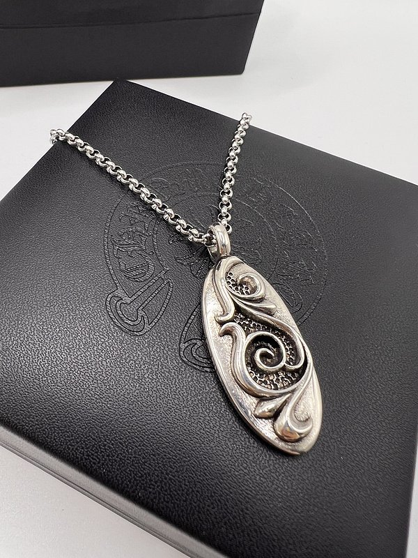 Подвеска Chrome Hearts Pendant Oval "Silver" фото № 7