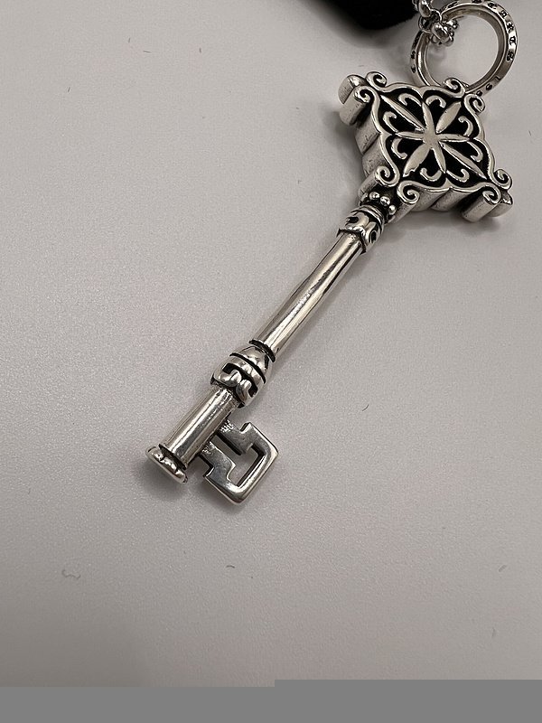 Подвеска Chrome Hearts Designer - With Key "Silver" фото № 4