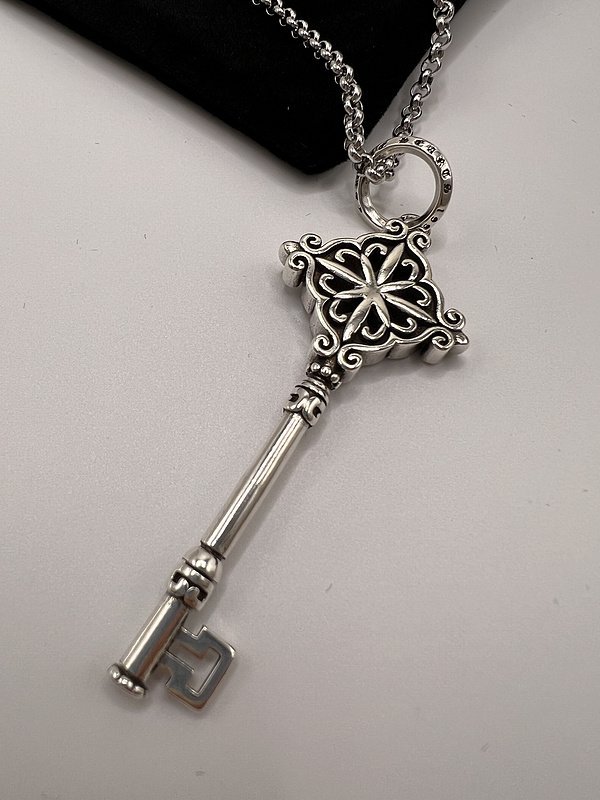 Подвеска Chrome Hearts Designer - With Key "Silver" фото № 3
