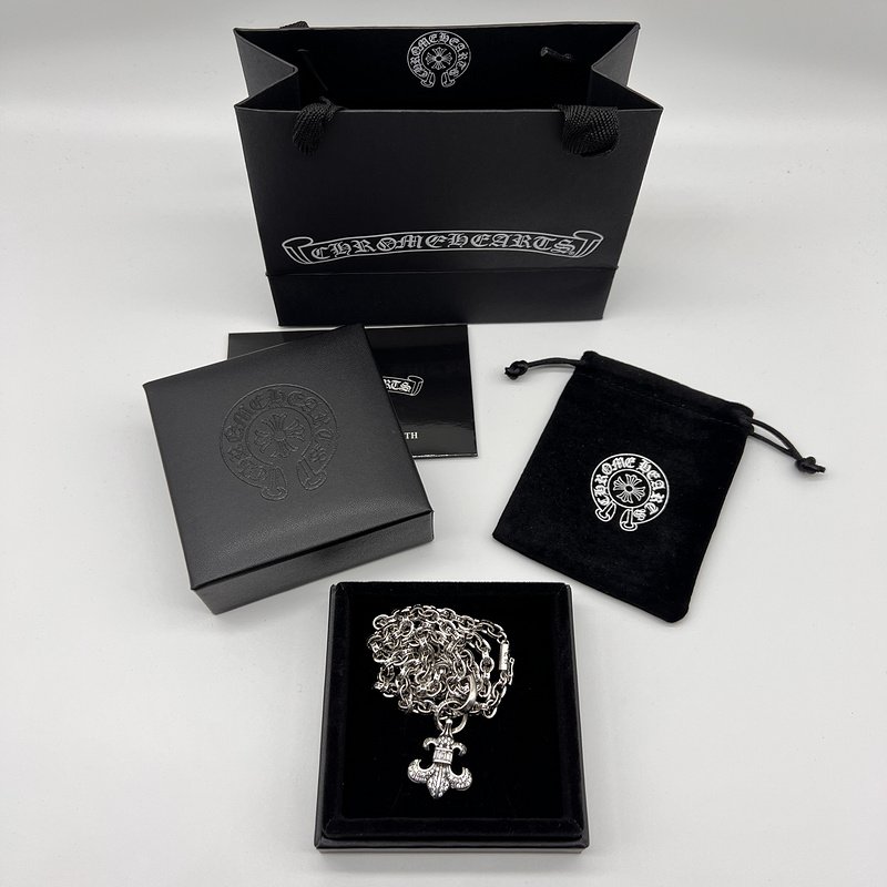 Подвеска Chrome Hearts With Royal Lily Pendant "Silver" фото № 2