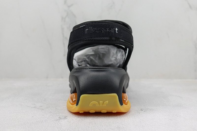 Nike Air Max Sol Sandal "Black/Vivid Orange" фото № 8