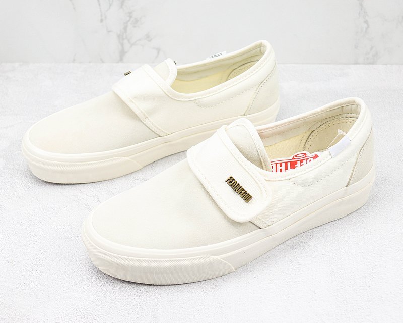 Fear Of God x Vans Slip-On "White" фото № 5