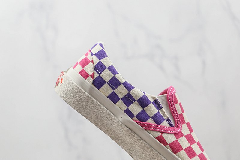 Vans Authentic "Pink/Purple/Marshmallow Checkerboard" фото № 3