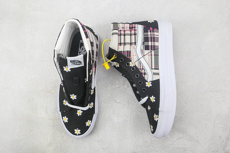Vans SK8-Hi "Floral Check Patchwork" фото № 7